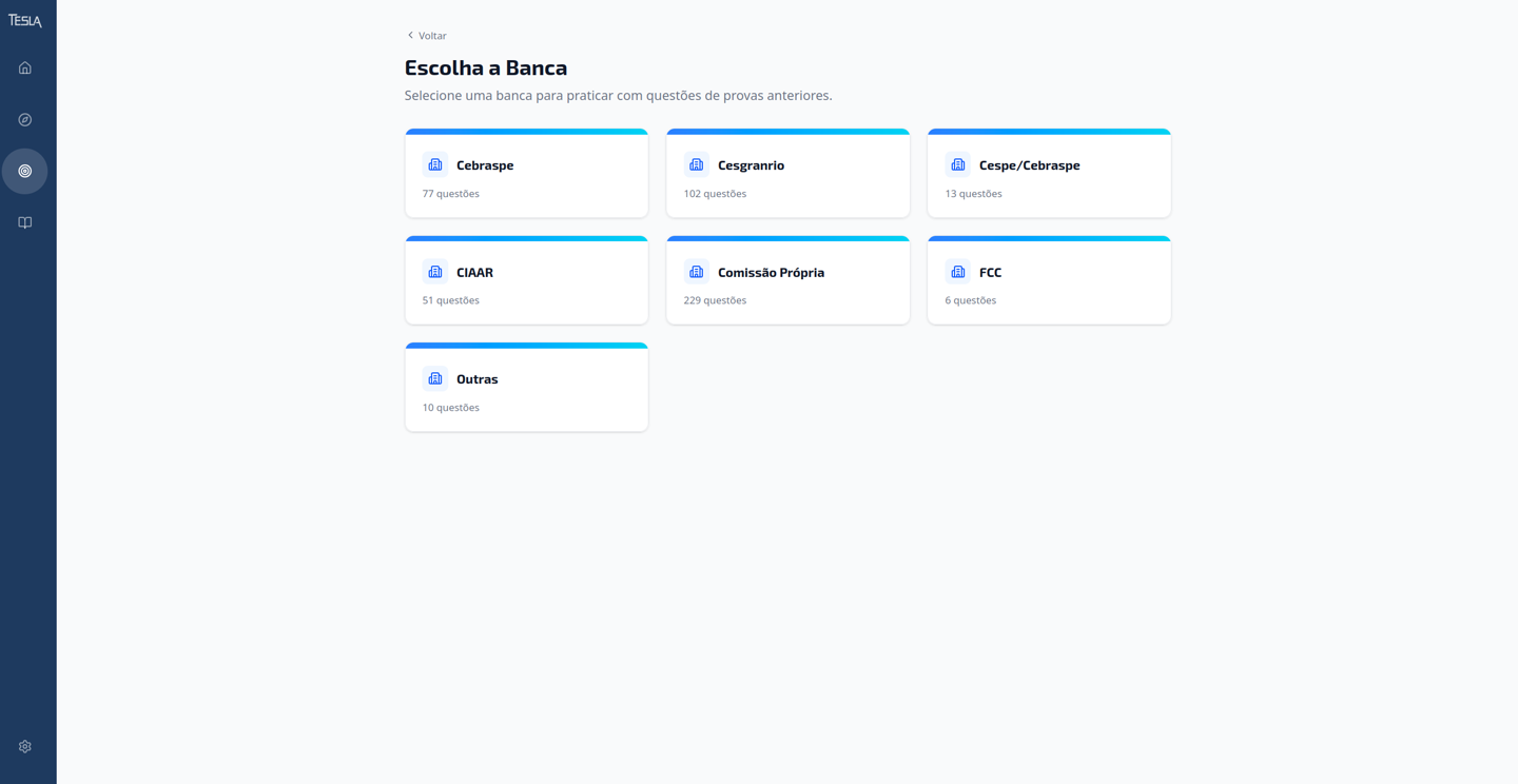 Plataforma Tesla — tela 4